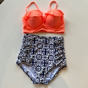 XL-Swim- High Waste 2Pcs